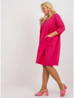 RV šaty SK 8529.37P fuchsiová