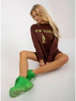 Mikina VI BL model 17865896 tmavě hnědá - FPrice