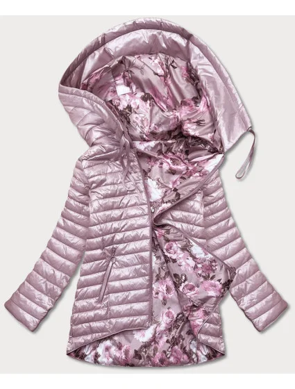 Oboustranná dámská bunda v pudrově růžové barvě model 17214407 - CANADA Mountain