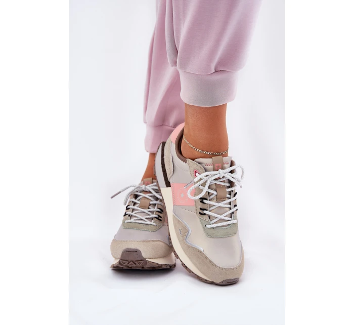 Dámské Semišové Tenisky Big Star HIPOLY SYSTEM model 21690818 - Big Star Shoes Dámské Semišové Tenisky Big Star HIPOLY SYSTEM model 21690818 - Big Star Shoes