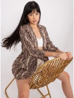 Marynarka DHJ MA  czarno beżowy model 18650854 - FPrice