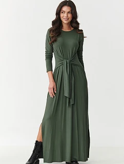 Denní šaty model 22198820 tmavě khaki - Makadamia
