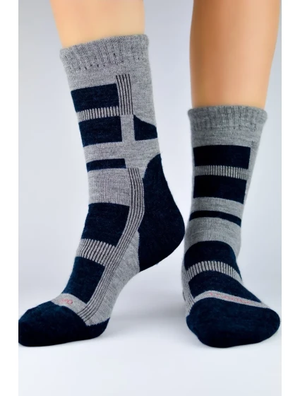 PÁNSKÉ PONOŽKYW AKRYL S VLNOU SW003