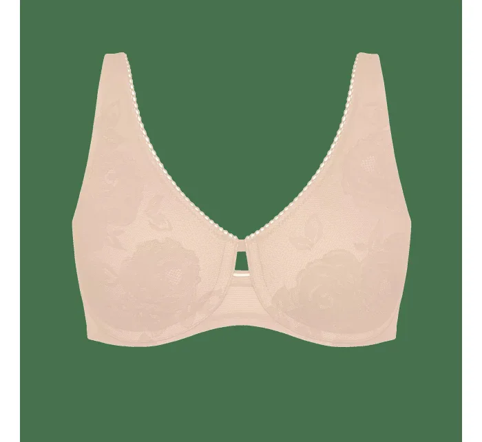 Dámská podprsenka Wild Rose Sensation W01 béžová - Triumph Dámská podprsenka Wild Rose Sensation W01 béžová - Triumph