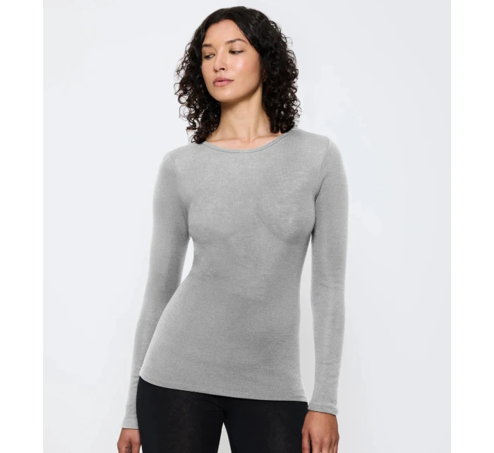 Beauty Layers LSL Top Wool - GRAY - TRIUMPH GRAY - TRIUMPH Beauty Layers LSL Top Wool - GRAY - TRIUMPH GRAY - TRIUMPH