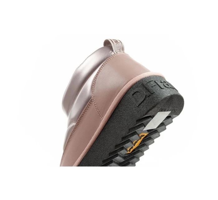 D.Franklin sněhule dámské zimní módní zateplené boty rose gold dámské