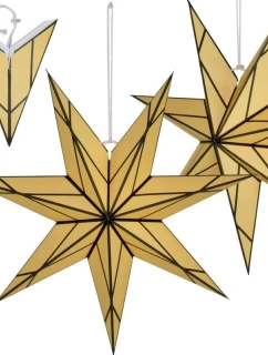 PAPÍROVÁ DEKORACE ŠPAČEK 50CM 7 LISTŮ CRYMOND