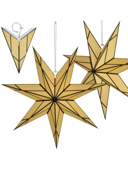 PAPÍROVÁ DEKORACE ŠPAČEK 50CM 7 LISTŮ CRYMOND PAPÍROVÁ DEKORACE ŠPAČEK 50CM 7 LISTŮ CRYMOND