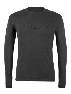 Salewa Pure Logo Merino Responsive Pánské tričko s dlouhým rukávem L/S T 28262-0910