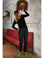 NEOBLU Germain Women Dámské kalhoty 24.3779 deep black