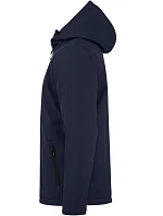 Padded Hooded Softshell Men Pánská zateplená softshellová bunda s kapucí model 22454943 dark navy - Clique Padded Hooded Softshell Men Pánská zateplená softshellová bunda s kapucí model 22454943 dark navy - Clique