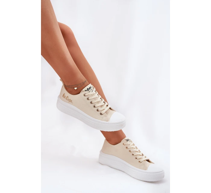 Dámské Tenisky Na Platformě Béžové model 21698753 - Lee Cooper