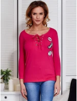 Halenka CZ BZ model 17355367 fuchsiová - FPrice