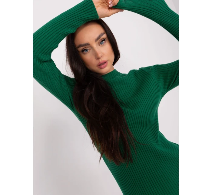 PM SK PM319 šaty.19 tmavě zelená