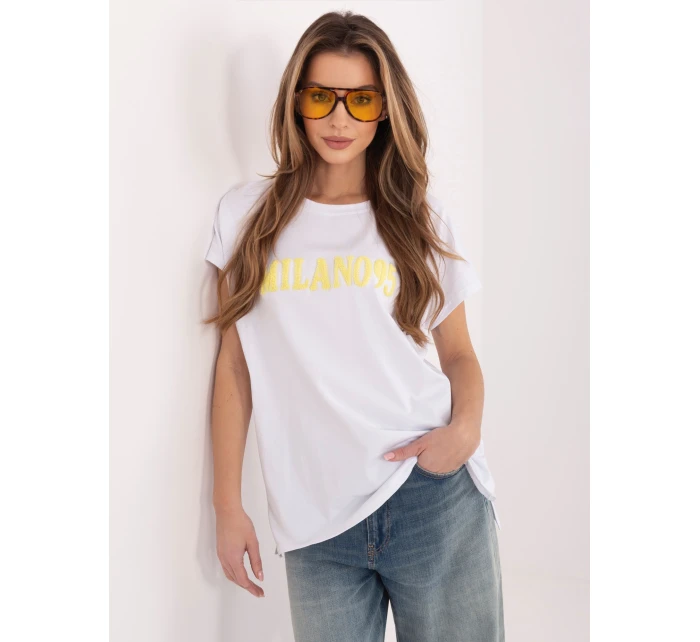 RV tričko TS A1206.84 bílá žlutá