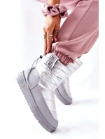 Women's Snow Boots Big Star II274118 Silver Women's Snow Boots Big Star II274118 Silver