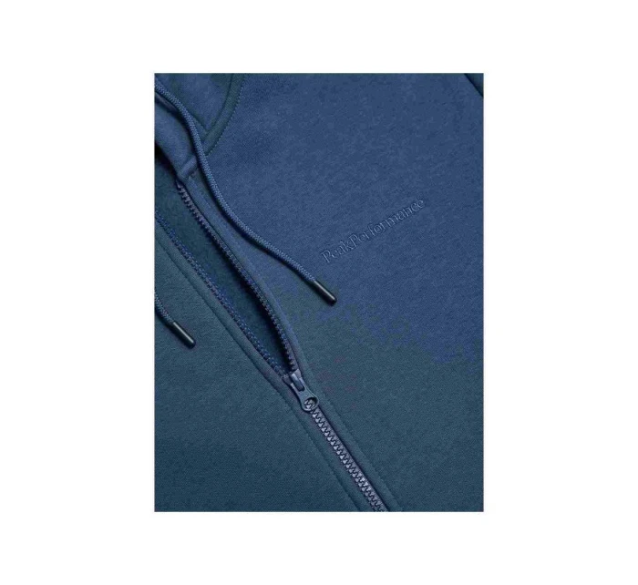 Bluza Peak Performance M Original Small Logo Zip niebieski