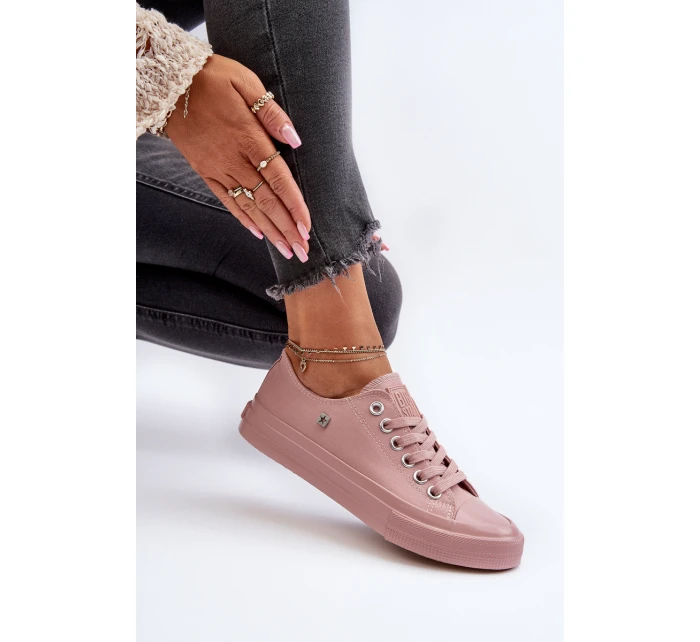 Klasické Dámské Tenisky Big Star NN274291 Růžové