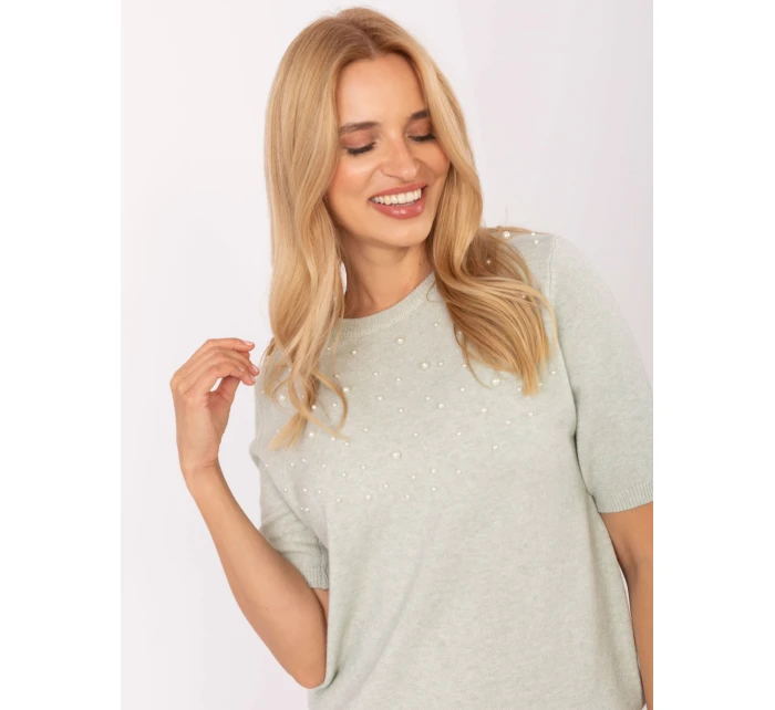 Jumper PM SW PM 5059.15 pistácie Jumper PM SW PM 5059.15 pistácie