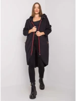 Mikina RV BL 6861.17 černá a červená Mikina RV BL 6861.17 černá a červená