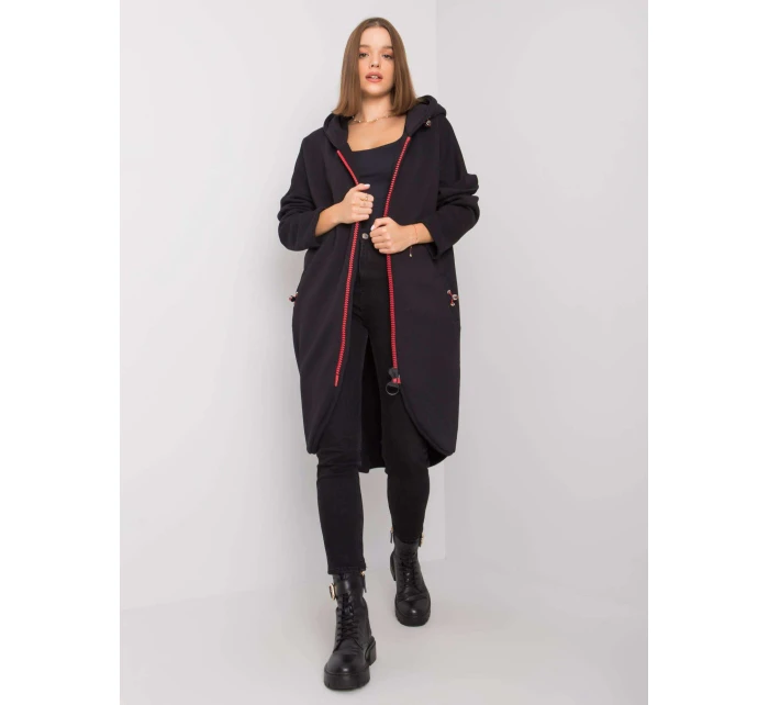 Mikina RV BL 6861.17 černá a červená Mikina RV BL 6861.17 černá a červená