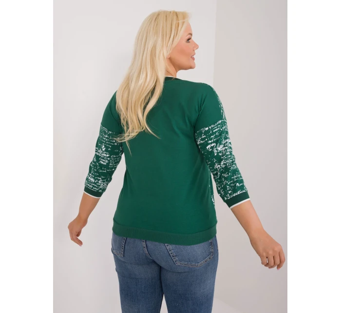 Halenka RV BZ 9442.27 tmavě zelená Halenka RV BZ 9442.27 tmavě zelená