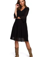 Dámské šaty S236 Černá - Stylove