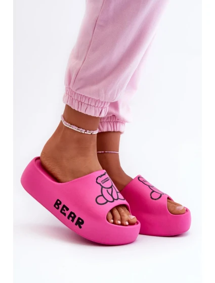 Pantofle GB176 fuchsia - Step in style Pantofle GB176 fuchsia - Step in style