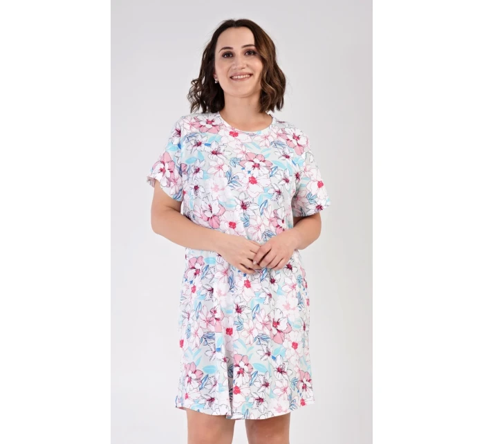 Dámská noční košile s krátkým rukávem model 18316225 - Vienetta