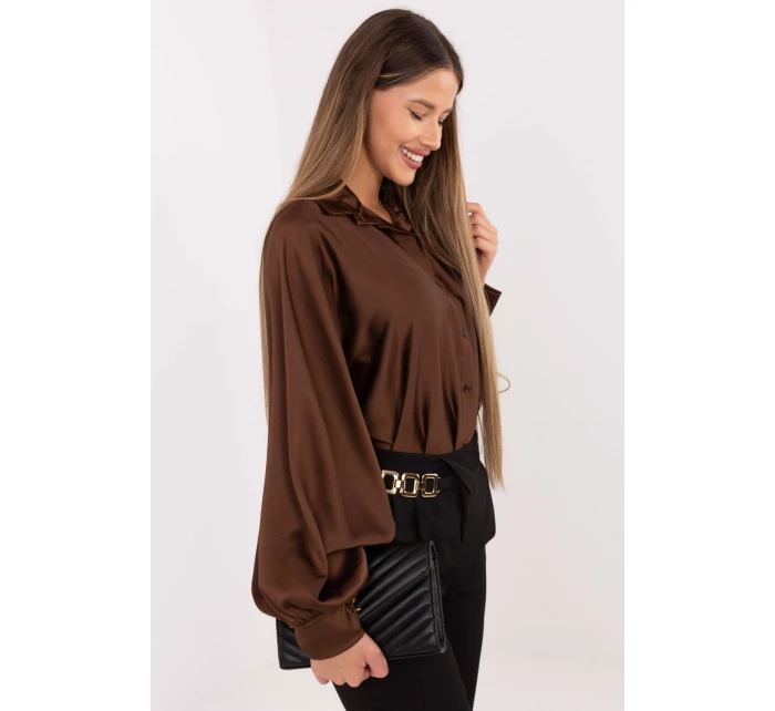 Košile s dlouhým rukávem  model 221578 Italy Moda