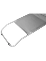 Skládací plážové lehátko se stříškou na kolečkách 116x62x62-90CM šedé Skládací plážové lehátko se stříškou na kolečkách 116x62x62-90CM šedé