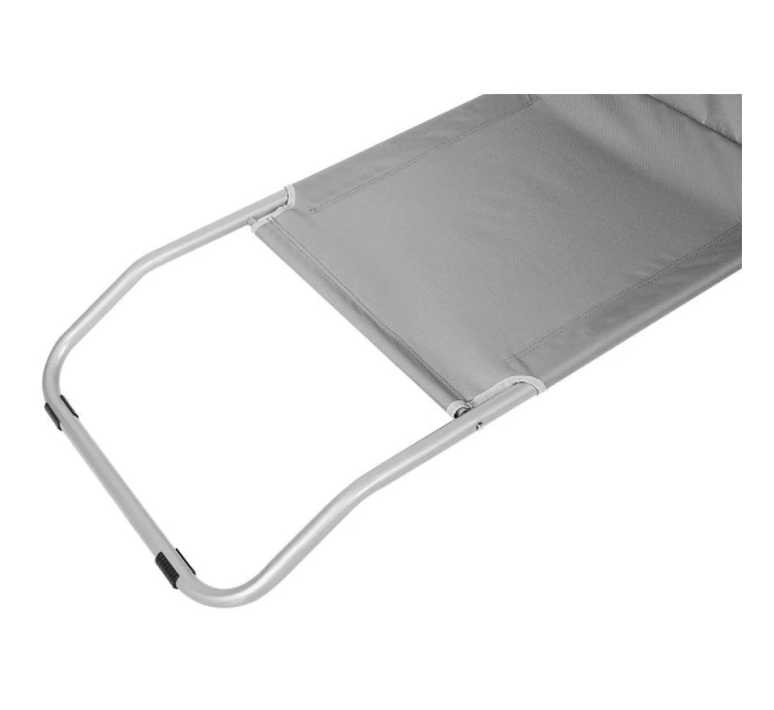 Skládací plážové lehátko se stříškou na kolečkách 116x62x62-90CM šedé Skládací plážové lehátko se stříškou na kolečkách 116x62x62-90CM šedé