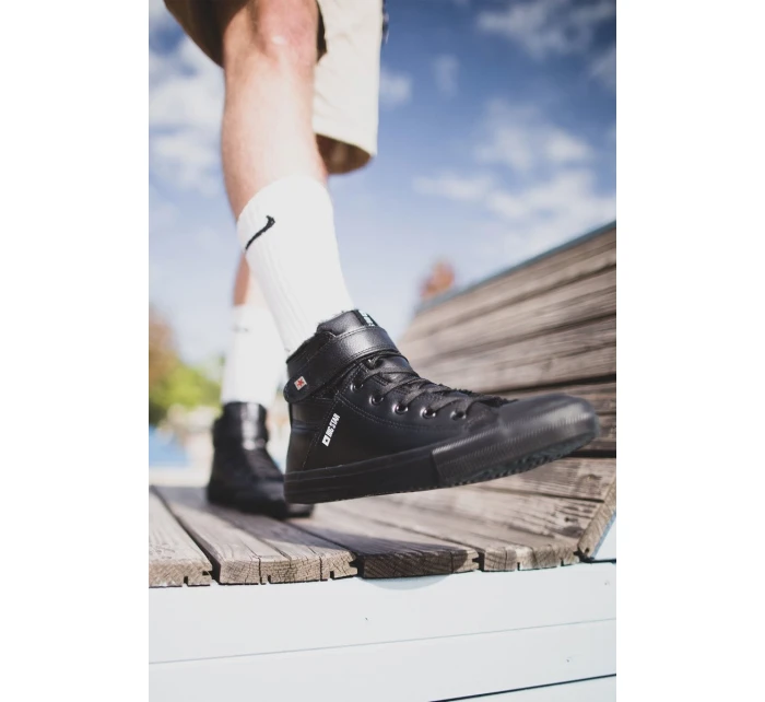 Pánské Tenisky Big Star zateplené Černé Y174020FW Pánské Tenisky Big Star zateplené Černé Y174020FW