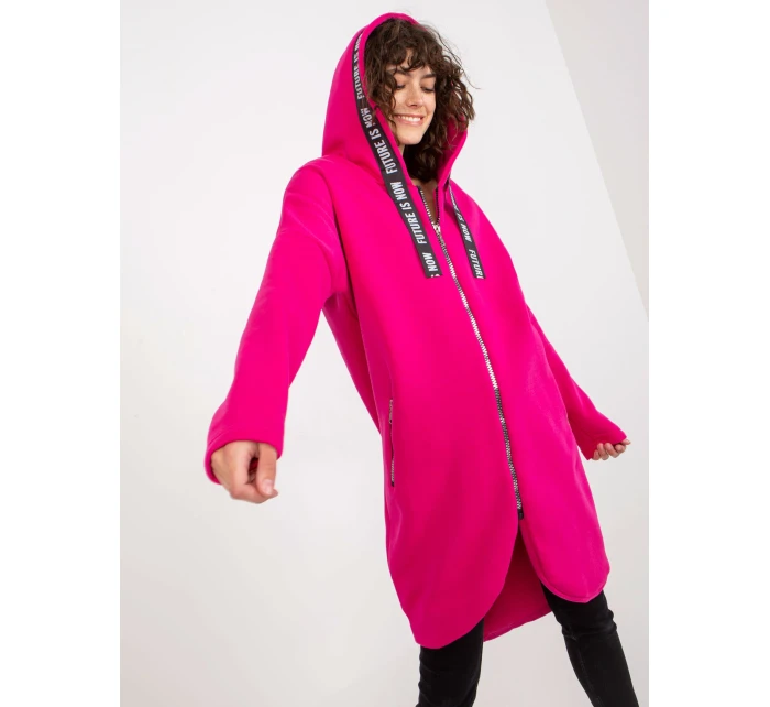 Mikina RV BL 6683.00P fuchsiová