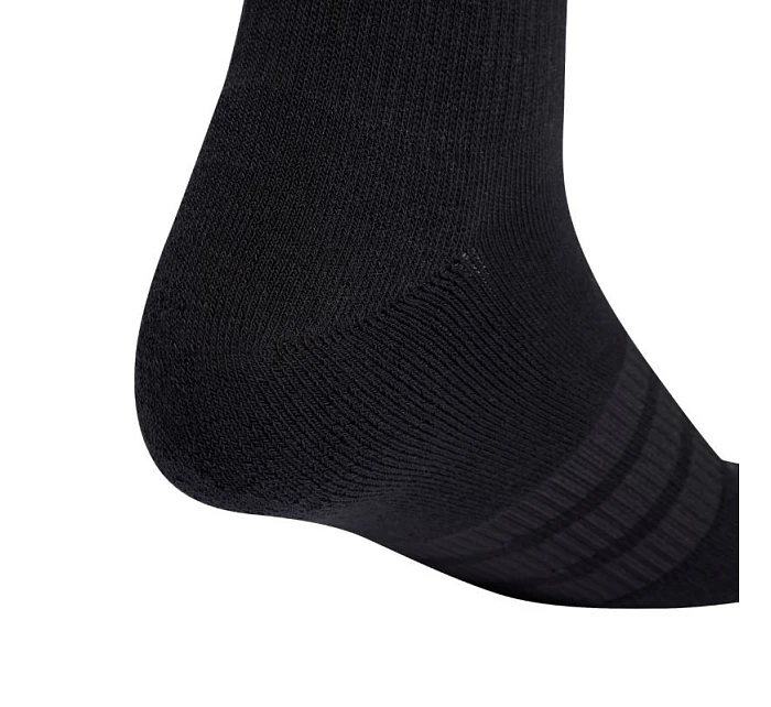 Ponožky adidas Cushioned Sportswear Crew 3P černé KC9626