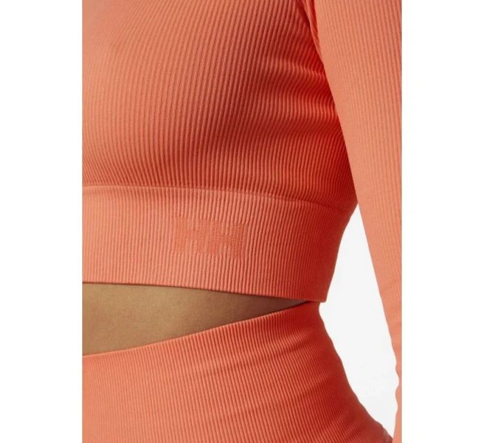 Dámské bezešvé tričko Allure Seamless Crop Top Ls W 53939 284 - Helly Hansen