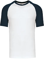 Kariban K 330 Baseballové tričko 20.K330 white/navy