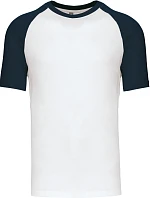 Kariban K 330 Baseballové tričko 20.K330 white/navy