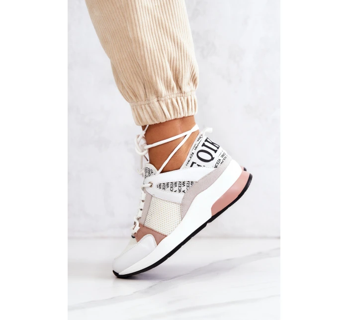 Sportovní Boty Tenisky Na Klínu bílý Lorey