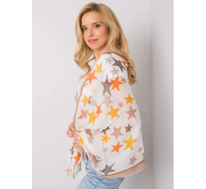 Šátek AT CH 1237 bílá béžová