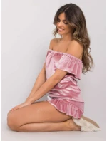 Pyžamo RV PI model 16427765 tmavě růžová - FPrice Pyžamo RV PI model 16427765 tmavě růžová - FPrice