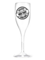 Personalizovaná nerozbitná prosecco sklenice - nejlepší xx SINCE xx
