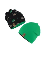 AJS 50-076 oboustranná dětská čepice