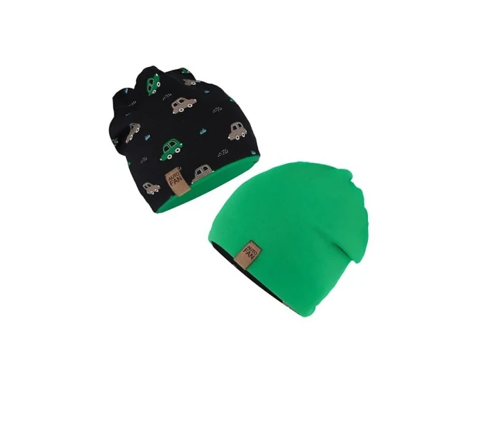 AJS 50-076 oboustranná dětská čepice