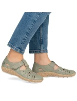 damskie na  zielone model 22033791 - Rieker