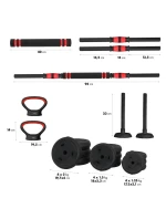 sada závaží a 20 kg model 21810782 - HMS sada závaží a 20 kg model 21810782 - HMS