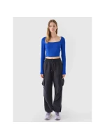 Dámské hladké tričko s dlouhým rukávem 4F 4FRSS24TLONF499-36S