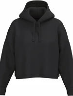 Kariban ProAct PA 396 Dámská crop mikina s kapucí 20.P396 black