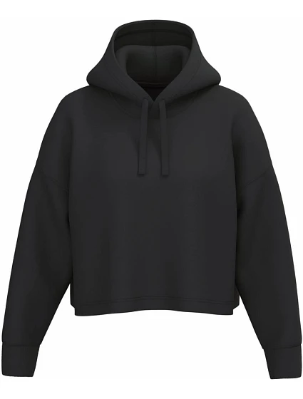 Kariban ProAct PA 396 Dámská crop mikina s kapucí 20.P396 black Kariban ProAct PA 396 Dámská crop mikina s kapucí 20.P396 black