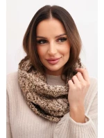 model 21859501 Dámská čepice s kapucí zelená neonová - K-Fashion